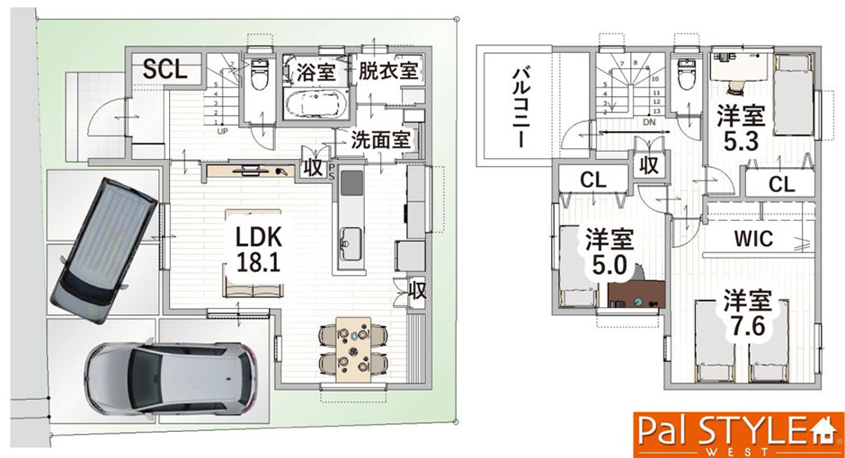 新築住宅情報 明石市二見町東二見 1号地 デザイナーズハウス