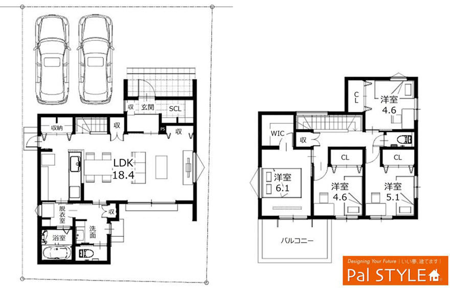 新築住宅情報 加古川市野口町二屋 4号棟デザイナーズハウス