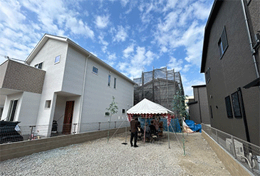 建築中の家 家族の想いが詰まったお家
