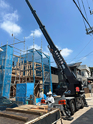 建築中の家 家族の想いが詰まったお家