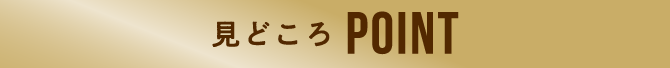 見どころPOINT